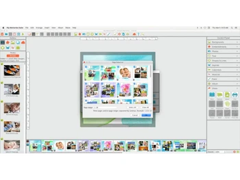 MyMemories Suite-page selection