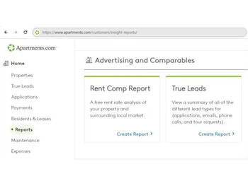 Property Management-Advertising and Comparables
