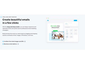 getresponse drag drop