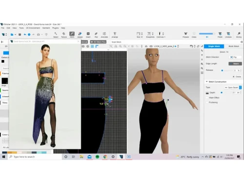 Browzwear FDS-Stiching