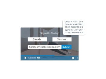 cincopa video player