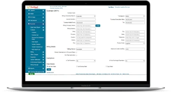 Softpal courier management software contract