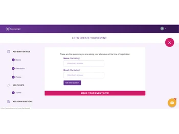 townscript-dashboard