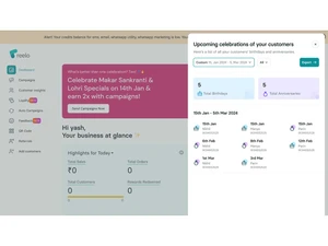 reelo Birthdays and Anniversaries