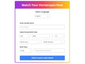 Vedic Rishi Kundli Matching horoscopes