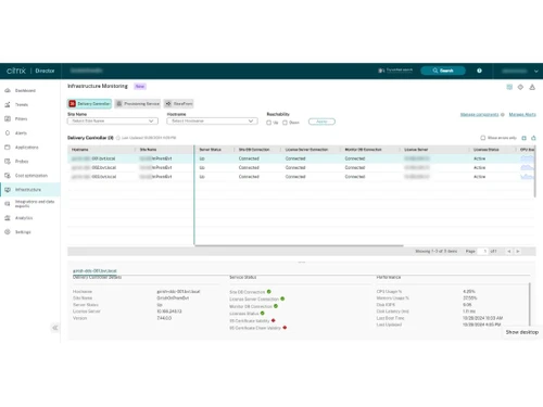 citrix apps and desktops dirtualization infrastucture