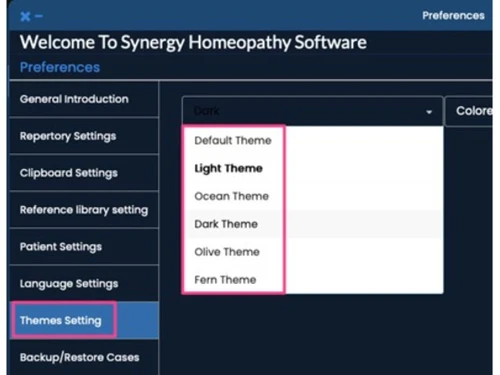 Synergy Homeopathic themes