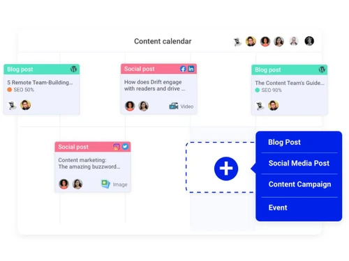 StoryChief Calendar