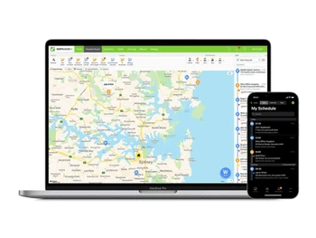 ServiceM8 Dispatch board