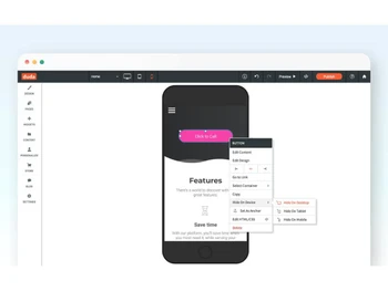 Duda-Mobile design