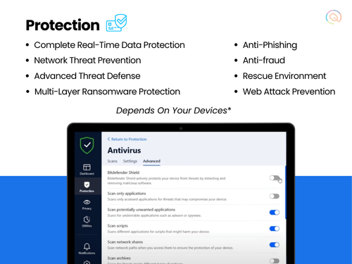 BitDefender Total Security firewall