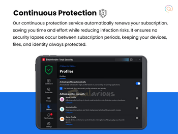BitDefender Total Security safe