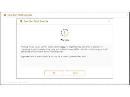 guardian-total-security-warning