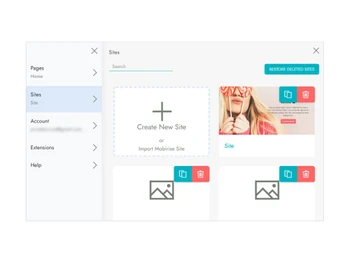 mobirise-create sites