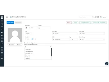 track 32-patient details