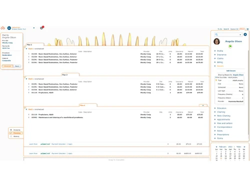 curve dental software-description