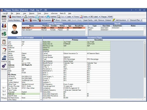open dental software-information