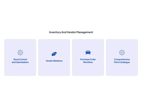 GetAFix-Inventory and Vendor Management