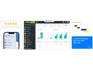 Lasting ERP dashboard