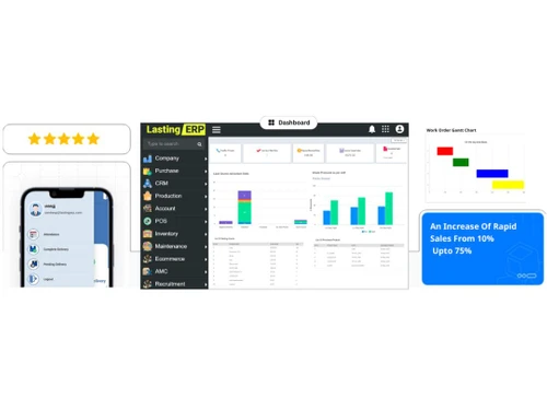 Lasting ERP dashboard