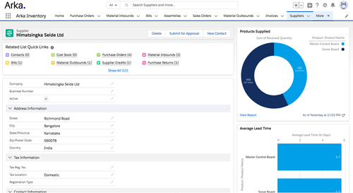 arka software report format