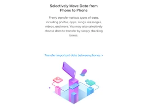 Selectively Move Data from Phone to Phone