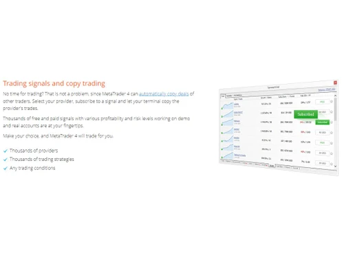 MetaTrader Transparency