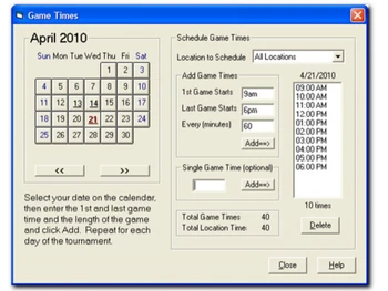 tournament-scheduler-pro-times