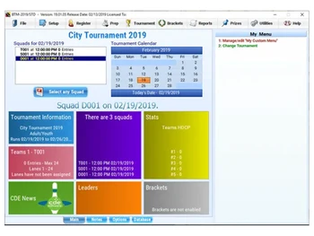 cde tournament software