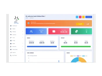 YAKS MLM Software-Homepage