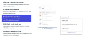 cleartax invoice creation