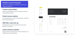 cleartax multiple invoices templates