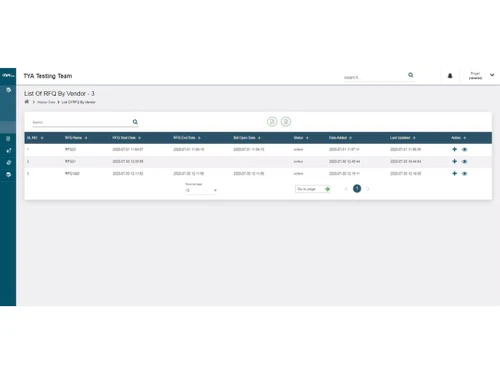 TYASuite Project Management Software vendor