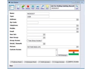 microdot barcode inventory user