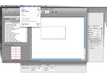 iWinSoft Barcode Maker for MAC files
