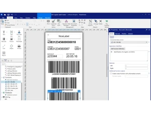 loftware cloud designer-barcode