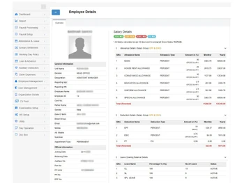 PayDay employee details