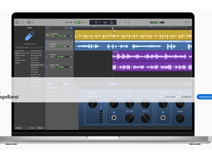 Garage band software instrument