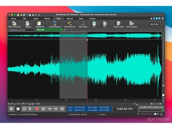 Wavepad audio editor Tools
