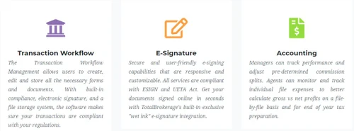 Total Brokerage features