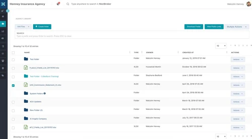 NEXTBROKER agency library