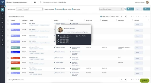 NEXTBROKER home page