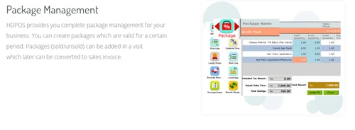 HDSalon Software package management