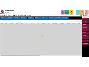 HDRestaurant Dashboard