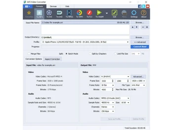 AVS Audio Editor audio converter