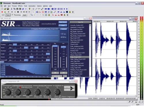 VST effects in Wavosaur