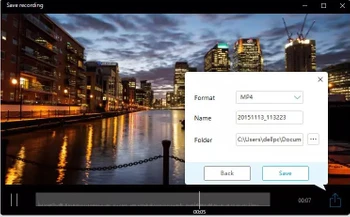 Apowersoft Free Online Screen Recording format support