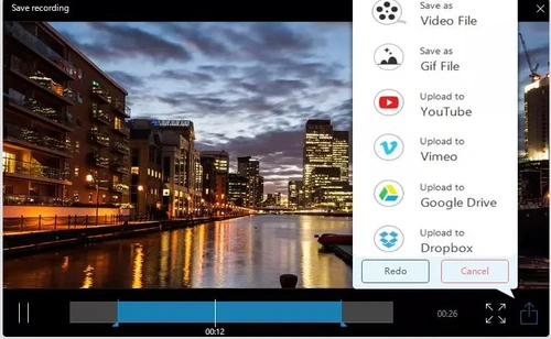 Apowersoft Free Online Screen Recording sharing