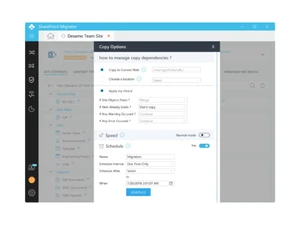 Share Point Schedule Migration