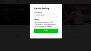 Coursebook activity update